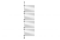 Window presentation rod system 100cm extension set 4