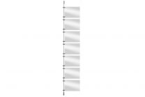 Window presentation rod system 250cm extension set 7