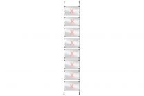 Window presentation rod system set 13, 250cm
