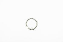 Ronde ring 16x2,4mm vernikkeld