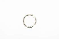 Ronde ring 20x3mm vernikkeld