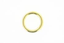 Ronde ring 25x5mm messing