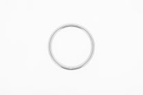 Ronde ring 30x3mm verzinkt
