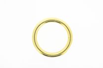Ronde ring 30x5mm messing