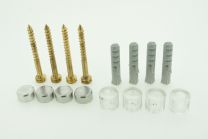 Quattrofix 60 mm Silver