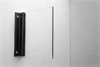 Signclamp standoffs Flag 100x50x24 Basic black