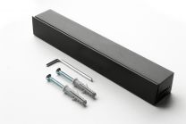 Signclamp standoffs wall 180x25x25 Premium black