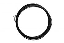 Steel cable 1,5mm, 3m roll black