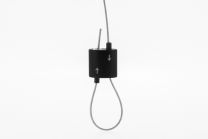 Steel cable loop gripper for 1.2-1.5mm wire black