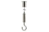 Steel cable suspension set 12 with hook