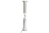 Steel cable suspension set 20 for window display systems