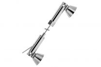 Steel cable suspension set 21 for window display systems