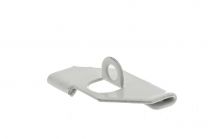 Suspended ceiling clip with 5.5mm eye white