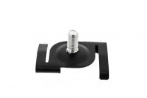 Suspended ceiling clip with M6x12mm black