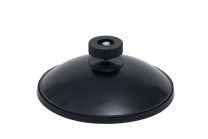 Suction cup 60mm with thread, cap and transparent nut