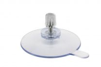 Suction cup 50mm with lip & ss thread & screwcap