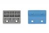 Suspension plate Z-profile 42x30mm hanging system