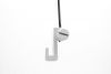 Steel cable hook H11 for 1-3mm wire white