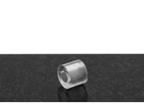 Plastic spacer sleeves M6 transparent 12x10x6mm Rodyspacer