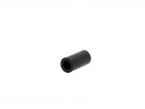 Plastic spacer sleeves M6 black 10x20x6mm Rodyspacer