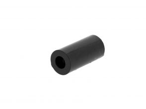 Plastic spacer sleeves M6 black 12x25x6mm Rodyspacer