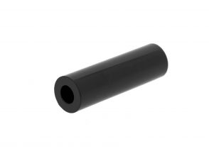 Plastic spacer sleeves M6 black 12x40x6mm Rodyspacer