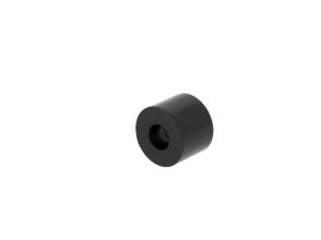 Plastic spacer sleeves M6 black 14x10x6mm Rodyspacer