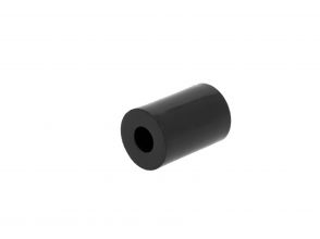 Plastic spacer sleeves M6 black 14x20x6mm Rodyspacer