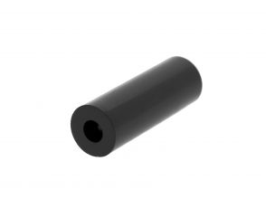 Plastic spacer sleeves M6 black 14x40x6mm Rodyspacer