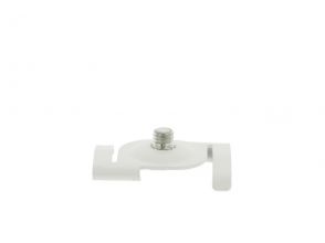 Steel ceilingsystemclip with threaded end M6x6mm