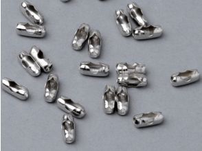 Ball chain connectors 2,4 mm Stainless Steel