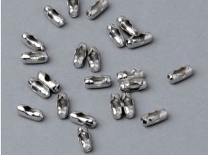 Ball chain connectors 3,2 mm nickel-plated