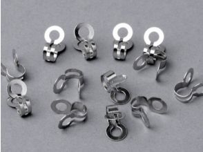 Clasps for ball chains 2,4mm nickel-plated