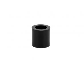 Polyethylene spacer black 20x20x13mm