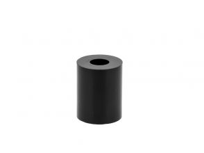 Polyethylene spacer black 20x25x8,4mm