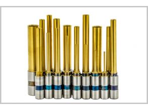 Paper drillbits titanium coating