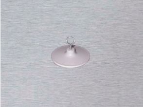 Ceiling hook with closed metal solvent