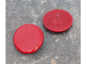 Poster pin kop 30 mm, rood
