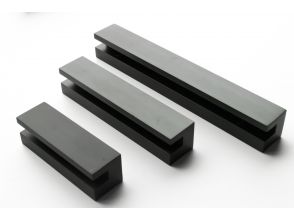 Signclamp standoffs Flag 80x25x25 black Classic