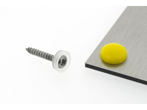 Snap Cap screw covers 13mm Lemon Twist
