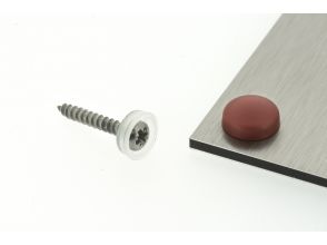 Snap Cap screw covers 13mm Smith Red