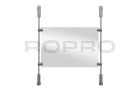 Schaufensterstangensystem 50cm Set 1