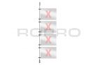 Window presentation rod system extension set 4, 100cm