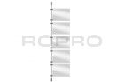 Système de tringle de présentation 125cm kit d'extension 5