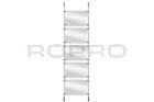 Système de tringle de présentation de fenêtre 250cm set 10