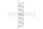 Schaufensterstangensystem 250cm Erweiterungsset 11