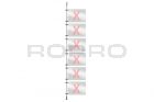 Window presentation rod system extension set 11, 250cm