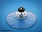 suction cup + black nut 75 mm