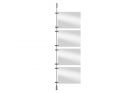 Window presentation rod system 100cm extension set 4