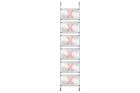 Window presentation rod system set 6, 125cm